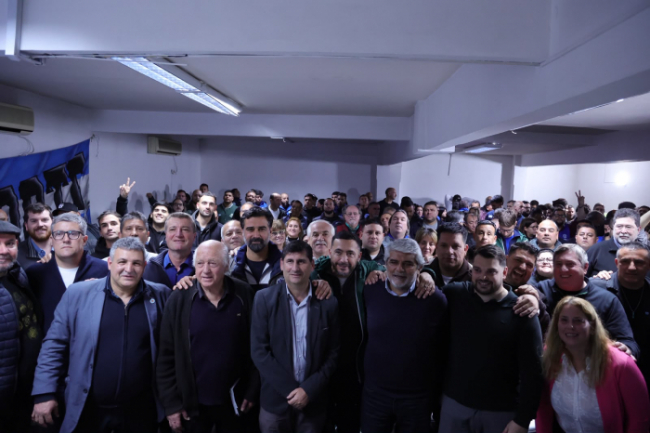 con una importante presencia de referentes sindicales El acto en la Delegación Tigre del Ministerio contó