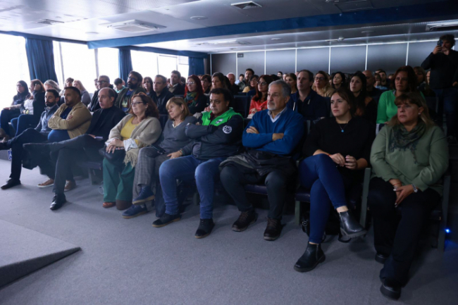 De la actividad participaron integrantes del gabinete