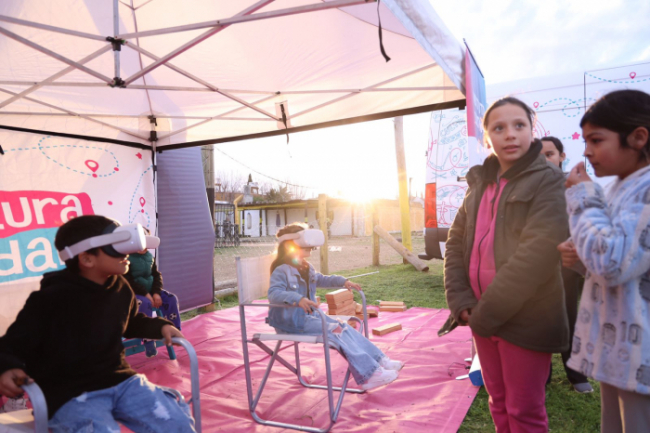 En el nodo las niñas, niños y adolescentes encontrarán