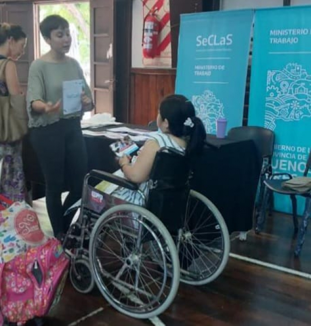 El MTPBA participa a través del SECLAS de Expo Inclusión,