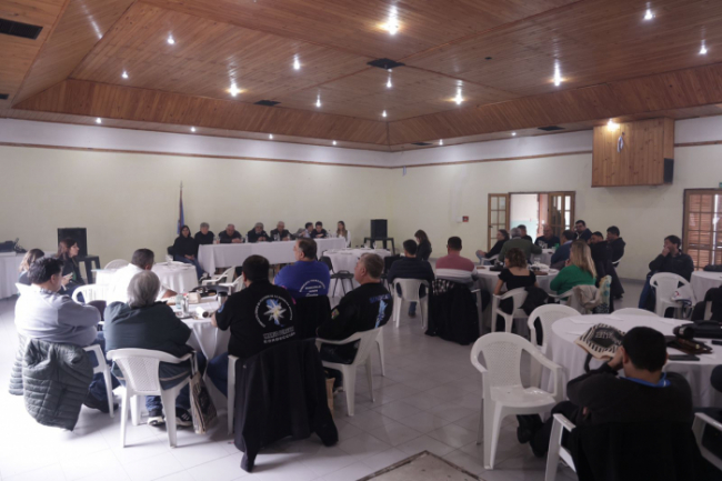 El ministro Correa compartió un encuentro con el triunvirato de