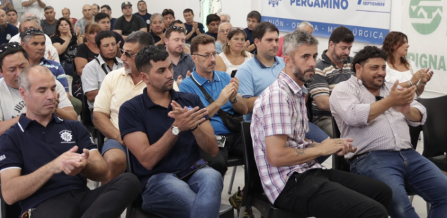 Representantes de la CGT Regional