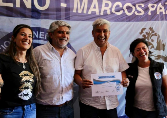 El ministro Correa participó en Marcos Paz