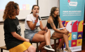 Jóvenes debatieron los primeros conceptos del proyecto