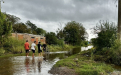 A causa del temporal