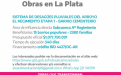 Llamado a Consulta Pública Virtual para obras en La Plata