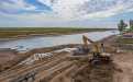 Avanzan las obras en el Balneario Villanueva