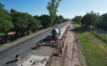 Avanza la obra de repavimentación en la Ruta N°205