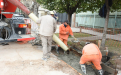Katopodis recorrió obras hidráulicas en Lomas de Zamora