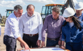 Katopodis recorrió y anunció obras en Bahía Blanca, Coronel Rosales y Tornquist