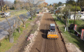 Continúan las obras de repavimentación en la Ruta Provincial 205