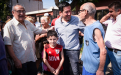 El Ministro Nardini en la recorrida