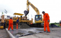 Florencio Varela: avanzan las obras de duplicación de calzada en la RP N° 53