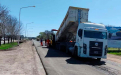 Avanzan las obras de repavimentación y bacheo en San Pedro