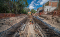 Avanzan las obras hidráulicas