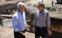 Katopodis y Alak recorrieron obras de infraestructura hídrica en La Plata