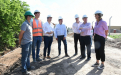 Nardini y Cascallares recorrieron el avance de las obras en la Cuenca Yapeyú