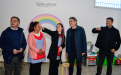 Katopodis recorrió obras de pavimentación en Exaltación de la Cruz