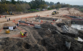 Katopodis y Alak recorrió las obras del nuevo acceso a City Bell 