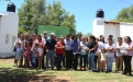 Pacheco y Opel junto a las familias beneficiarias 