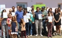 Familias junto a Tamborenea y Etcheverry 