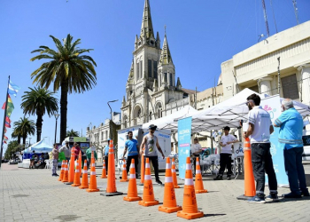 Vuelta Cero en el Centro Cívico de Bolívar.