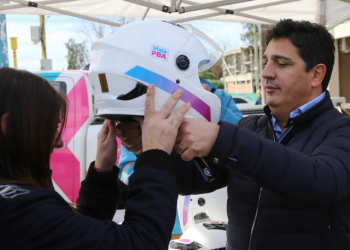 El casco reduce en un 40% la posibilidad de morir en un siniestro.