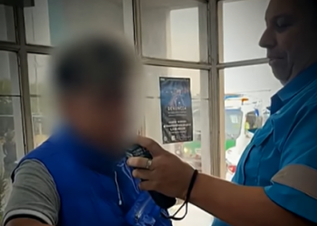 En Hudson, el test marcó 2,73 gramos de alcohol por litro de sangre.