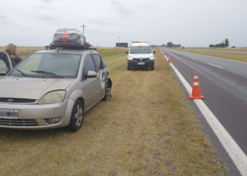 Transporte inhabilitó a un conductor tras un siniestro en la Ruta 11.