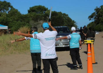 Seguridad Vial encabezó controles vehiculares en Villa Gesell.