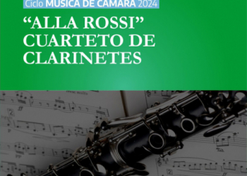"alla Rossi" Cuarteto de Clarinetes en la Sala Piazzolla