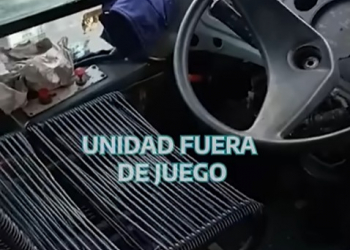 El operativo fue en la Plaza Moreno de La Plata, junto a la Patrulla Municipal.
