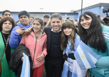 Kicillof inauguró el nuevo edificio de la Escuela Secundaria N° 14 en Presidente Derqui