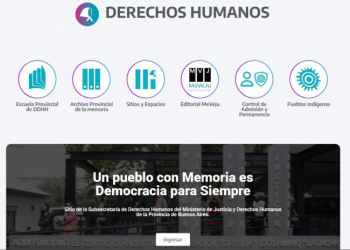 Control de Admisión y permanencia tiene su sitio virtual en DDHH PBA 