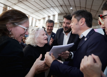 Kicillof en Loberia y Balcarce