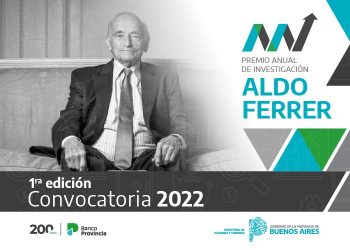 Hacienda y Finanzas y Banco Provincia presentan el Premio Anual de Investigación Aldo Ferrer 