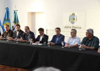 Javier Rodríguez detalló las acciones de la provincia en Bahía Blanca