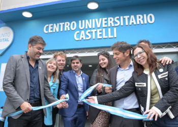 Inauguración Centro Universitario de Castelli