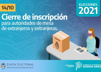 Vence el plazo para la inscripción de autoridades de mesas de extranjeros