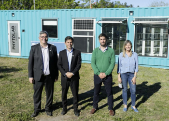 Álvarez Rodríguez participó de la inauguración de una biofábrica en Mercedes