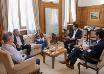 Alvarez Rodríguez y Ríos Ordoñez se reunieron con el ministro Wado de Pedro