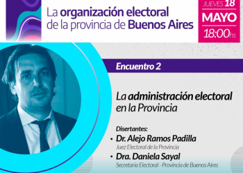 Nuevo encuentro de formación sobre la administración electoral de la Provincia