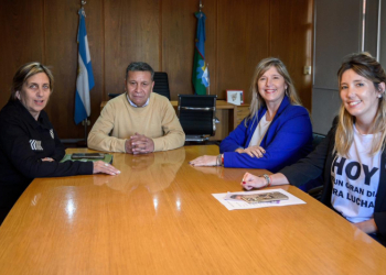 Alvarez Rodríguez visitó el municipio de General Guido