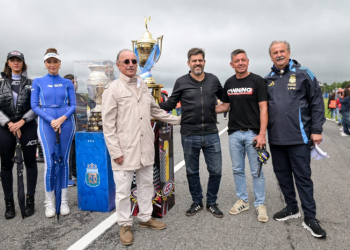 Bianco participó en la premiación del Gran Premio Coronación del TC