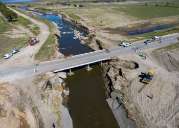 El Ministerio de Infraestructura comenzó con la reconstrucción de Bahía Blanca