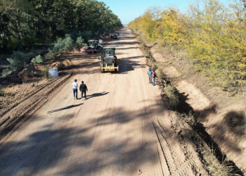 Avanzan las obras de Caminos Rurales