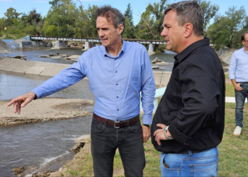 Katopodis brindó detalles del Plan de Reconstrucción Integral de Bahía Bla