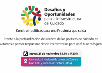 El Ministerio realizará un encuentro sobre Infraestructura del Cuidado