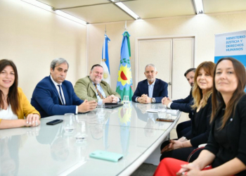 Alak se reunió con autoridades del Colegio de Magistrados y Funcionarios
