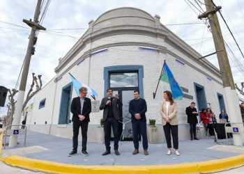 Bianco en inauguración de Puentes en Guaminí